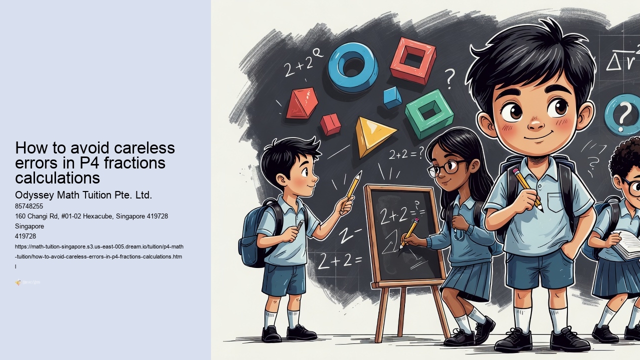 How to avoid careless errors in P4 fractions calculations