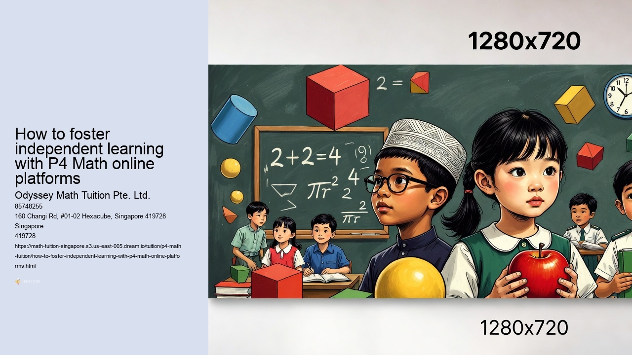 How to foster independent learning with P4 Math online platforms