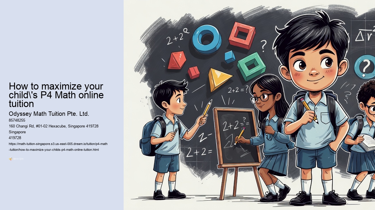 How to maximize your child's P4 Math online tuition