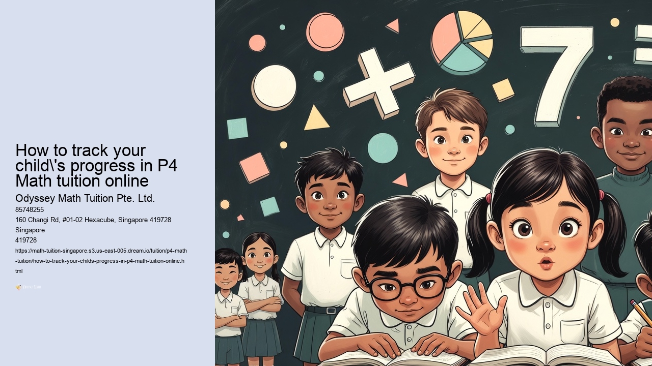 How to track your child's progress in P4 Math tuition online